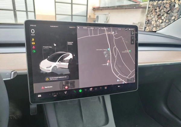 Tesla Model 3 cena 79900 przebieg: 35000, rok produkcji 2022 z Kłodzko małe 436